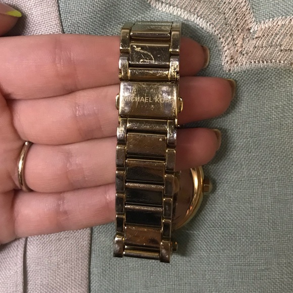 MIcheal Kors Sofie Pavé Gold Watch main image 7